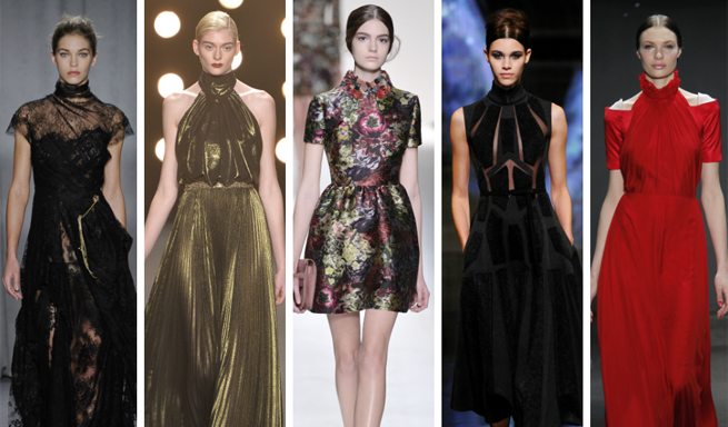 Tendencia: cuellos altos